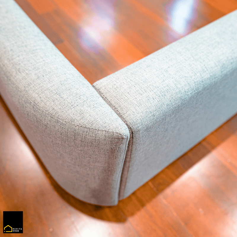 เตียงนอน 3.5 ฟุต RENITA HOME รุ่น BEN สีเทา_4